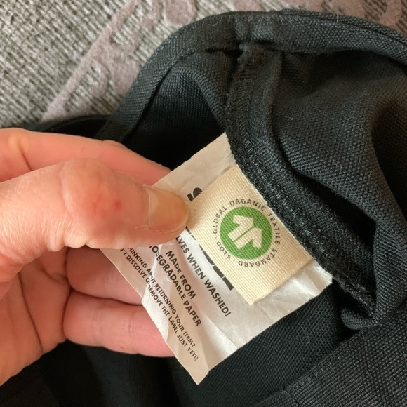 Lucy & Yak Emmy Organic Cotton Overall Dungarees Black - Picture 12 of 16